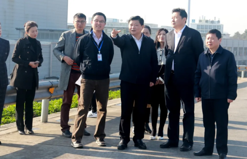 寧鄉(xiāng)市委副書記、市長付旭明率隊赴中部產(chǎn)業(yè)基地進(jìn)行新春走訪慰問