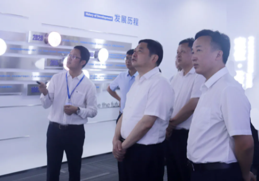 長沙市委常委、常務(wù)副市長夏建平一行赴中部產(chǎn)業(yè)基地調(diào)研