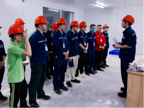 派駐苦學！在汗水和堅持中，南部產(chǎn)業(yè)基地員工時刻準備著