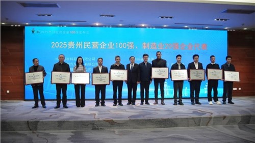 中偉股份登頂“貴州民營(yíng)企業(yè)100強(qiáng)”榜首！